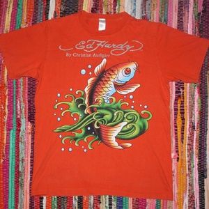 vintage ed hardy tee